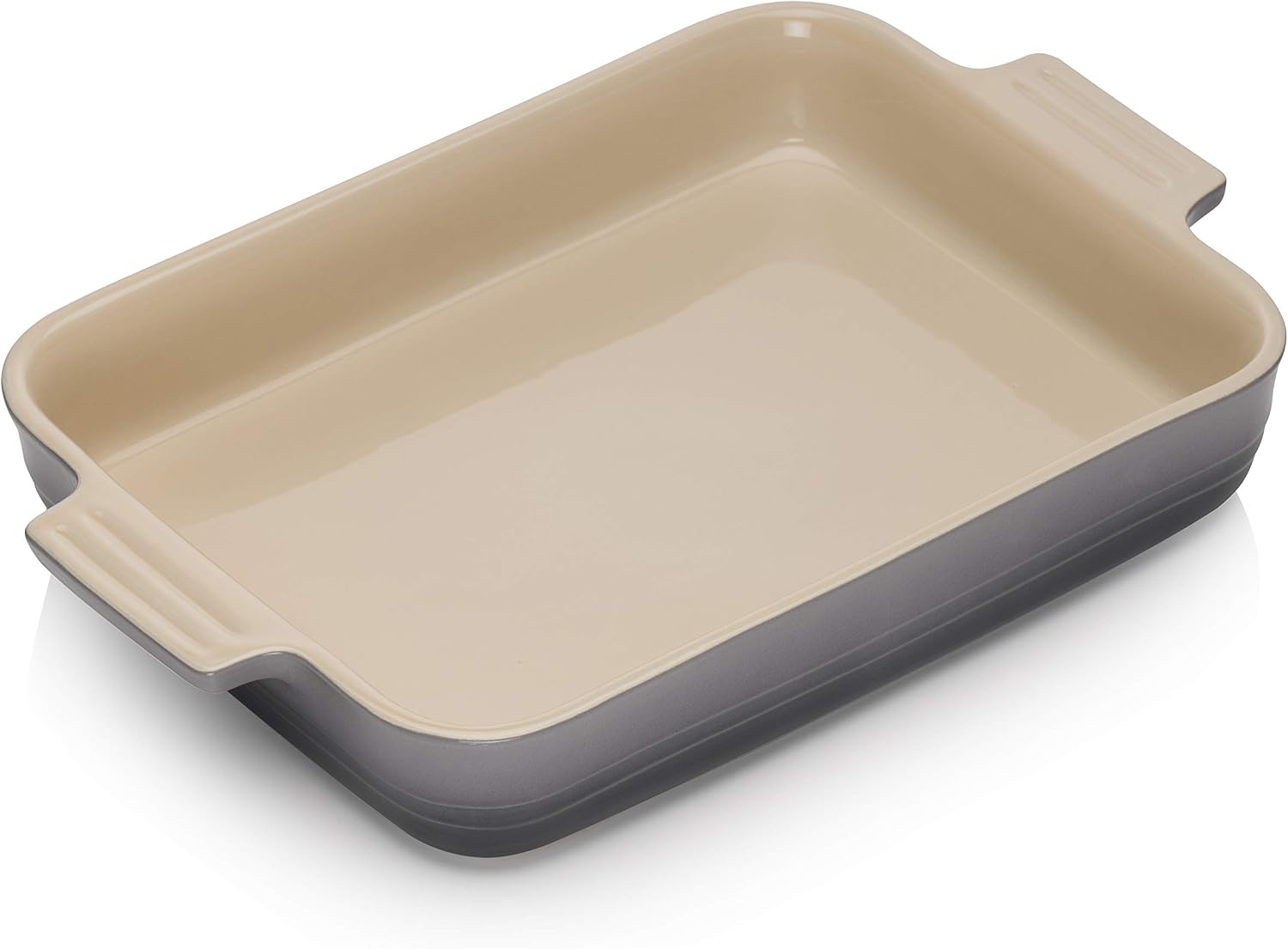 Le Creuset, plat rectangulaire en céramique, 6 portions