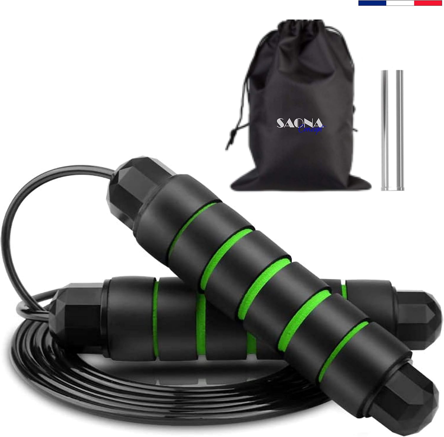Corde à sauter Saona Concept, réglable et lestée