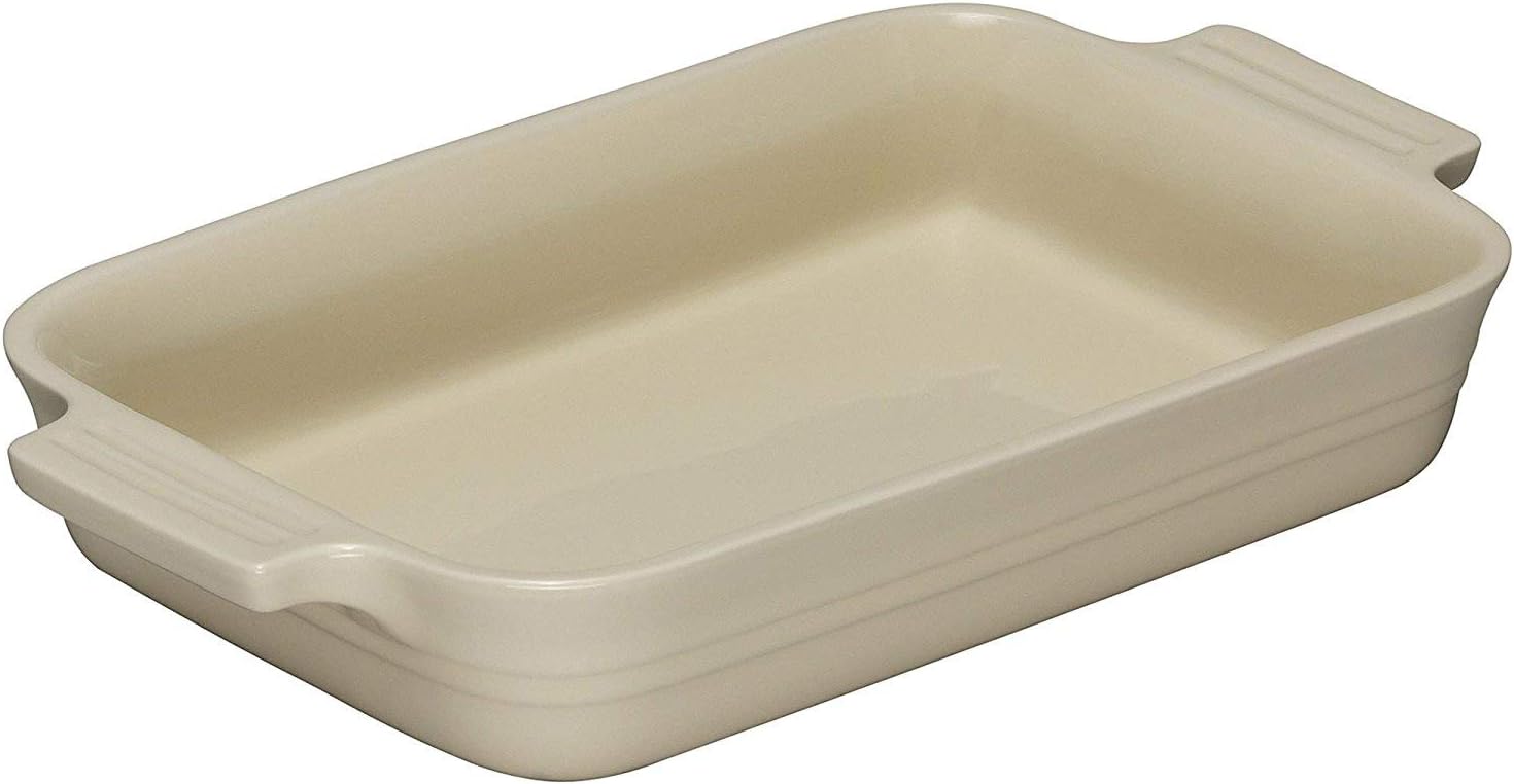 Le Creuset, plat rectangulaire en céramique
