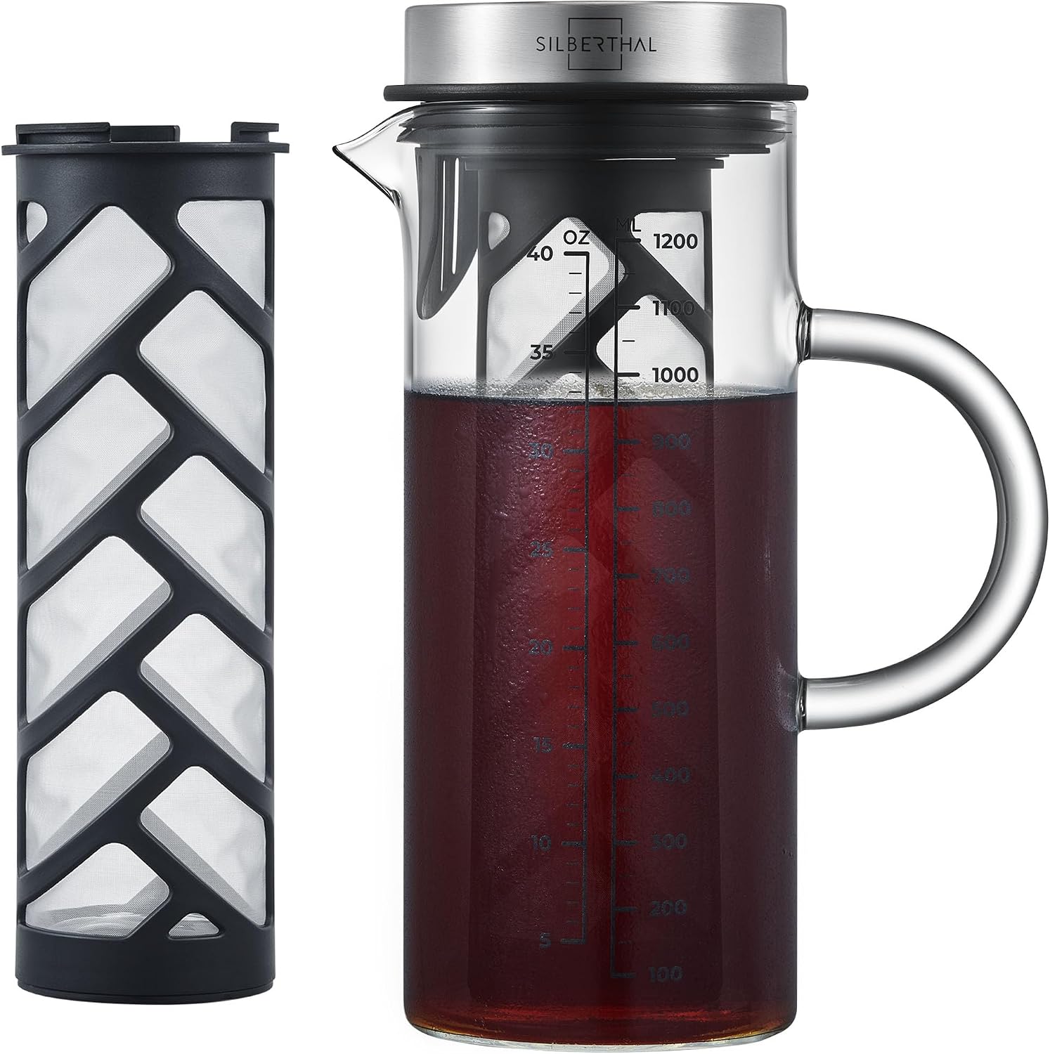 Carafe à cold brew SILBERTHAL 1,2 L