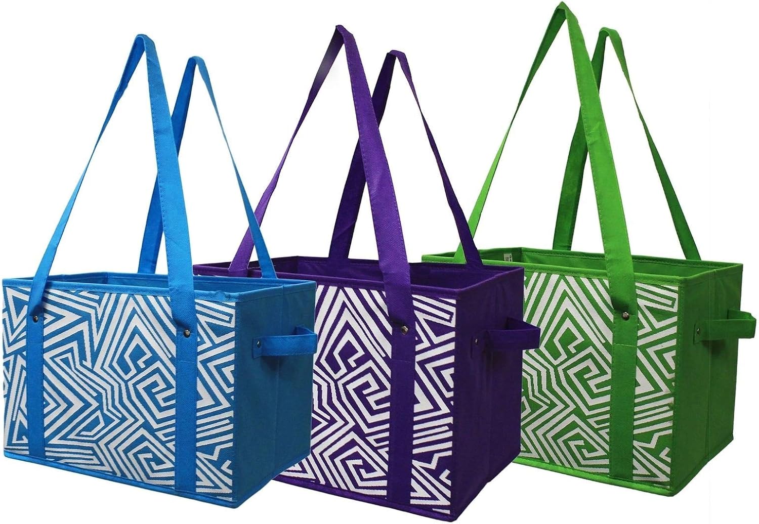 Cabas pliable réutilisable (lot de 3)