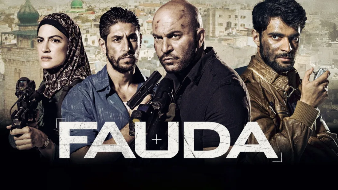 Affiche de la saison 5 de Fauda avec Lior Raz et le reste du casting