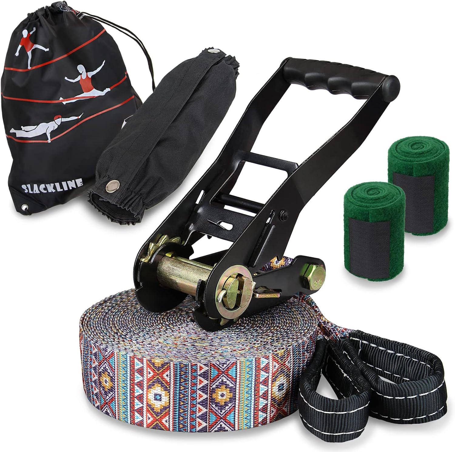 Kit slackline ALPIDEX 15 m (débutant)