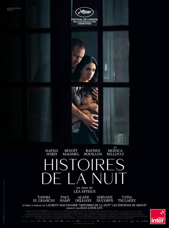 Affiche officielle du film Histoires de la nuit de Léa Mysius
