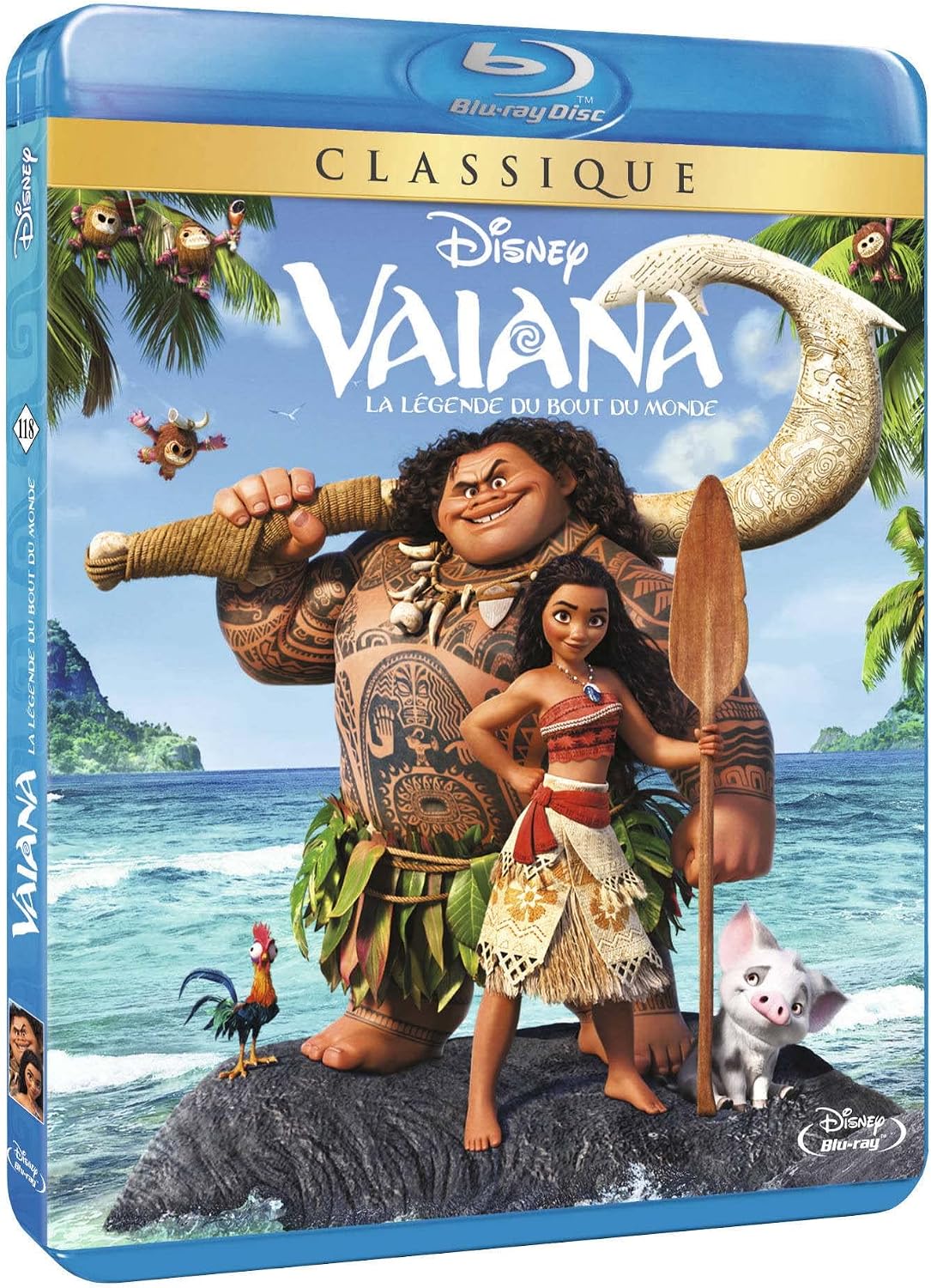 Vaiana : la légende du bout du monde [Blu-ray]