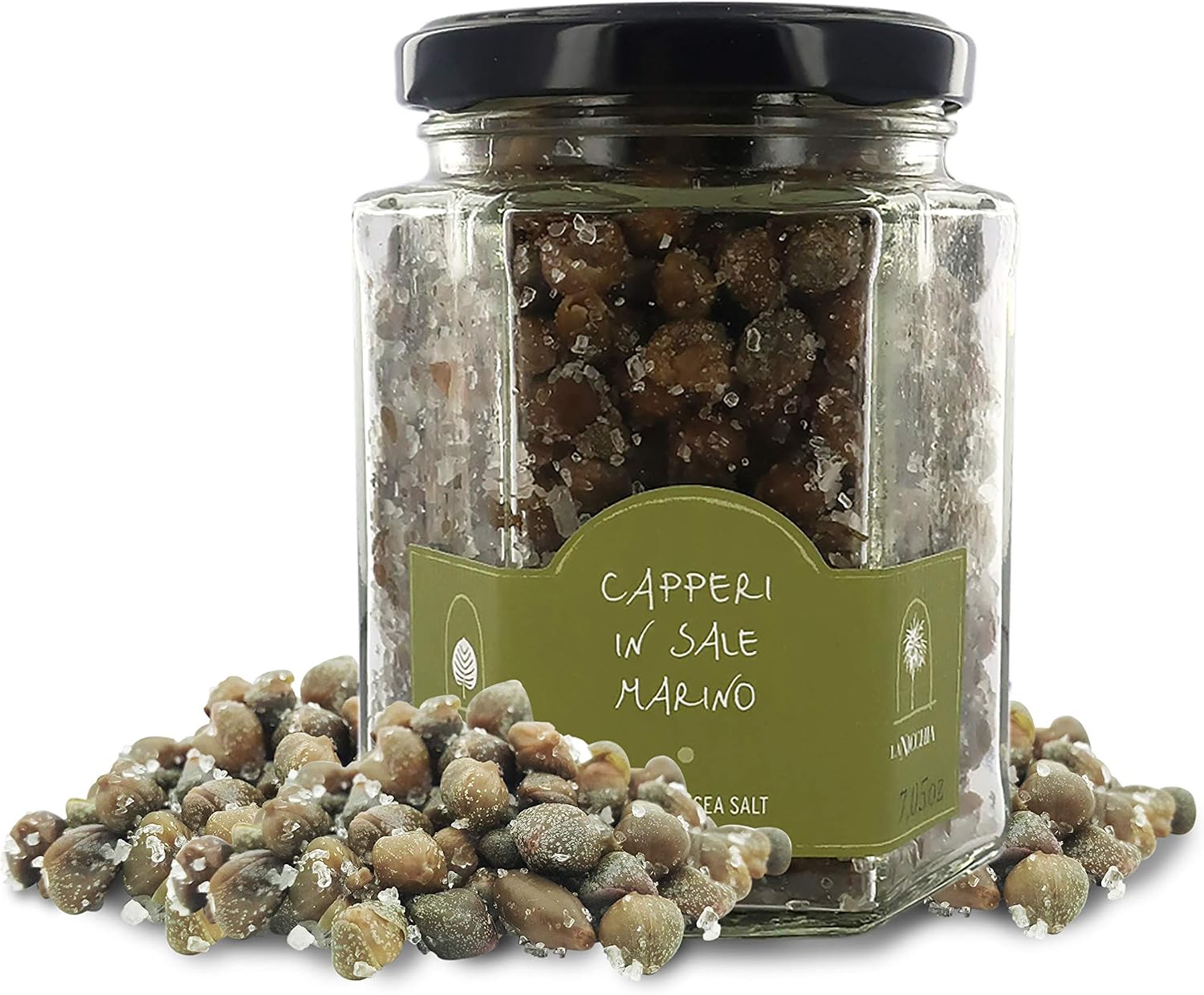 Câpres de Sicile au sel (Pantelleria), 200g