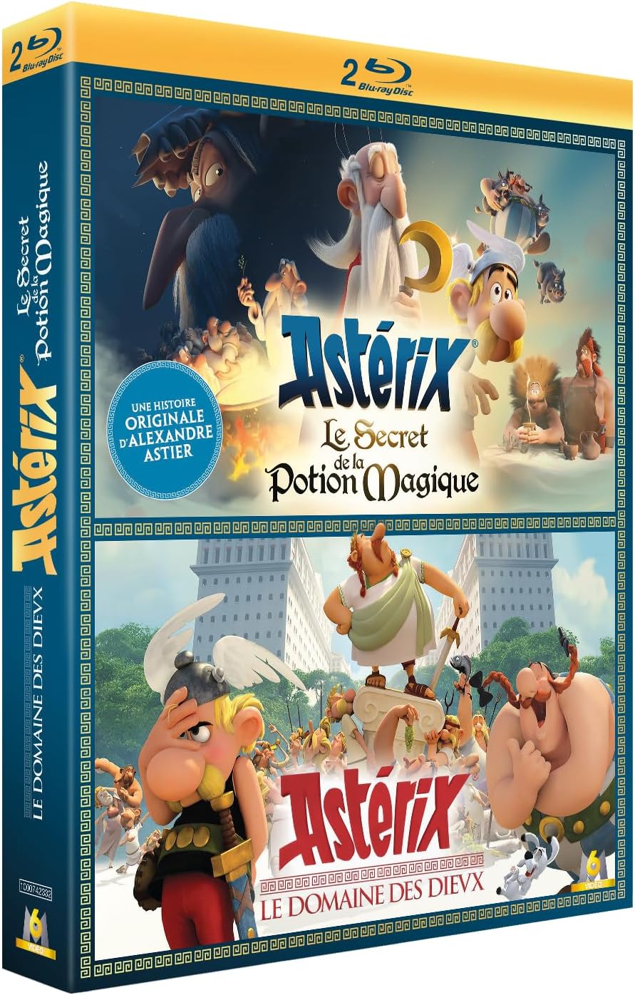 Astérix : Le Domaine des Dieux + Le Secret de la Potion Magique [Blu-ray]