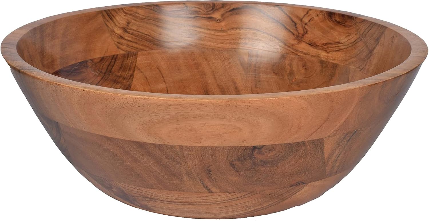 Saladier en bois d'acacia EDHAS