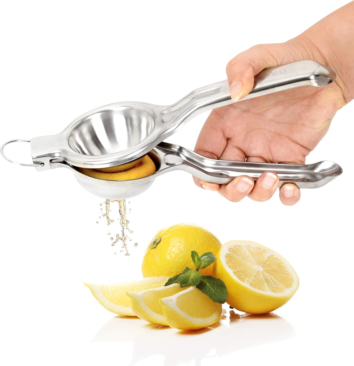 Presse-agrumes manuel inox (coude mexicain)