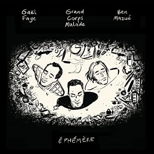 Éphémère - Grand Corps Malade, Ben Mazué, Gaël Faye (CD + livre)