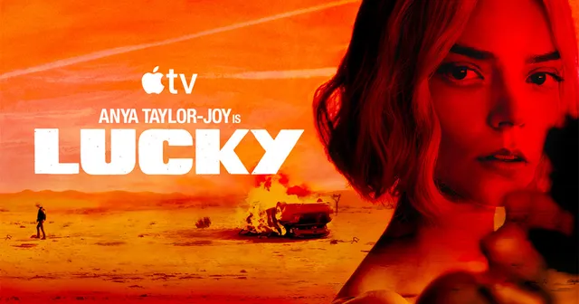 Visuel officiel de la mini-série Lucky avec Anya Taylor-Joy sur Apple TV