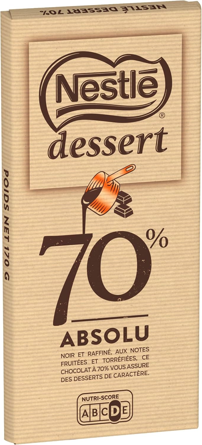 Nestlé Dessert Chocolat Noir Absolu 70%