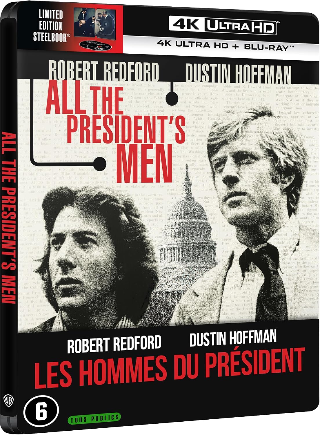Les Hommes du Président - 4K Ultra HD + Blu-ray (SteelBook)